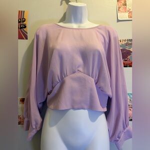 Zara Light Purple Women's Blouse